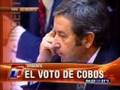 Cobos votó por el NO a la 125 en el senado. Ganó el campo