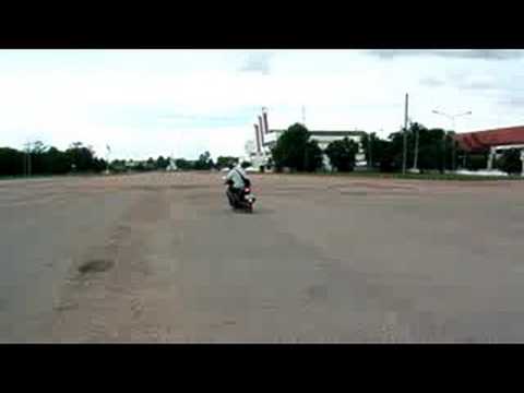 Scootin in Vientien