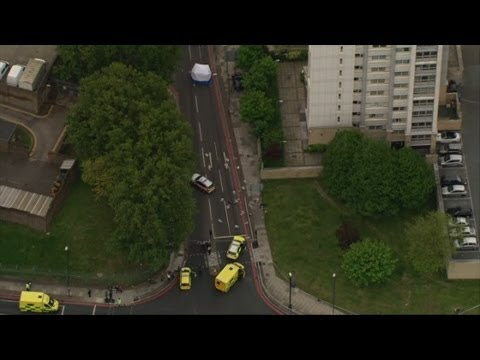 terror - Woolwich, South East London: A major police operation has been launched after two suspected terrorists murdered a man in the street in broad daylight. Eyewit...