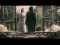This video shows the love Aragorn and Arwen have for each other and the Evenstar that binds them together. Aragorn wants what he thinks is best for Arwen, but she wants to stay and wait for him to return. This was a very early concept, one of my first ideas. I wanted to try mixing the two Evenstar scenes together to this lovely instrumental, and it turned out to be a lot more editing than I expected! Also, this proves to certain people that I AM able to incorporate sound/audio in my videos when I choose to. ~ Original Video by JaguarJedi ~ Lord of the Rings footage © New Line Cinema Music is by Vangelis
