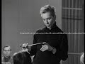herbert von karajan rehearsing schumann's 4th with the wiener symphoniker