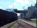 BR231-063 z pustymi węglarkami opuszcza stację w Mielcu i udaje się w stronę Dębicy. 6.04.2008