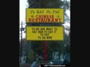Funny Signs- Restaraunts Funny Signs- Restaraunts