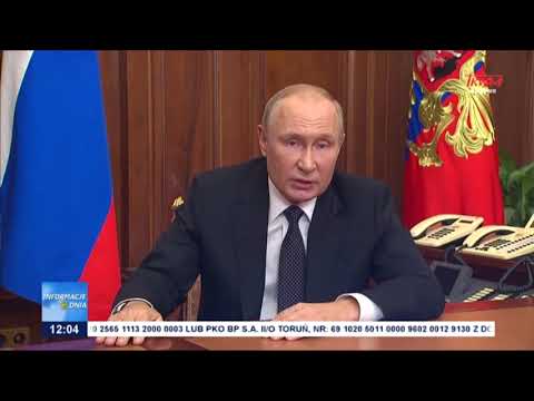 Rosja ogłosiła mobilizację i zamierza przeprowadzić pseudoreferenda na okupowanych terenach