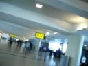 walking in JFK airport to the plane