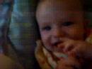 laughing in the highchair
