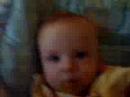 laughing in the highchair