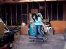 Chelsey tryin to do an olley