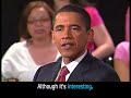 Barack Obama at West Chester U. in Penn. 2/5 - Captioned