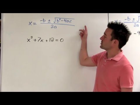 video-linktoworks-Using the Quadratic Formula to Find Real and Complex...
