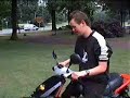 Choque de moto contra pared