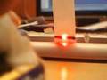 650nm red laser cut paper