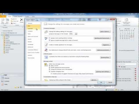 how to provide signature in outlook 2010