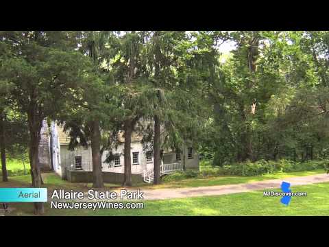 Aerial Allaire State Park - NJ Discover