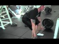 Tree fiddy deadlifts (415x2) - 12/12/11 Workout Vlog