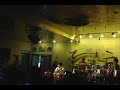 percussionist \"Sato\" plays conga solo at Jazz Cafe, Cuba
