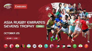 Asia Rugby Emirates Sevens Trophy 202- Oman – Day 1