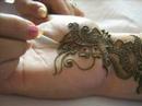 Time lapse mehendi design