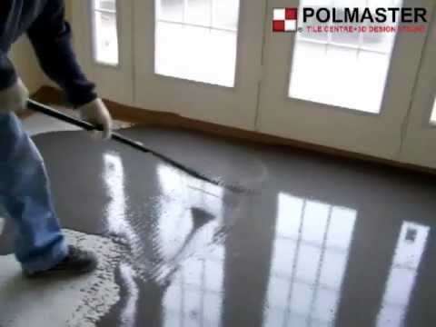 how to use levelquik rs self-leveling underlayment