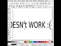 inkscape font selection bug :(