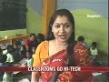 Sans teachers, classrooms go hi-tech