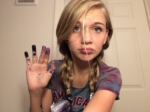 how to re dye purple hair