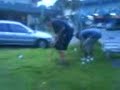 hav to pick all de rubbish up..lol
