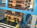 Automatic line to selec and recycle pallets