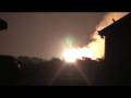 SpaceX testing Rocket engines rumbling house