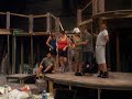 Rocky Horror Show rehearsal at Manoa Valley Theatre in Honolulu Hawaii.  Tony Young as Dr Frank N. Furter, performing Sweet Transvestite.