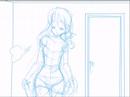 How to draw (drawing) people: so hot in bed tonight! (girl)