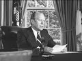 Gerald Ford pardons Richard Nixon