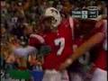 Scott McBrien rushes for a TD vs Tennessee in Peach Bowl