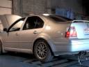 1.8T KO4 2003 VW Wolfsburg Jetta. 250WHP. Custom Intake, ADB Intake Manifold, Forge side-mount Intercooler, Larger Injectors, Ko4 Turbo With GIAC Software, Neuspeed Turbo Back Exhaust. Euro front bumper, Euro Taillights and OEM HID Bora Headlights