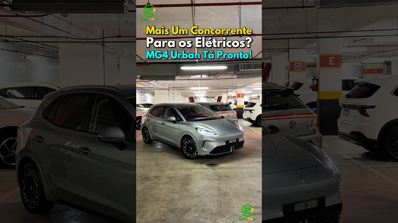 Mais Um Concorrente Para os Elétricos? MG4 Urban Tá Pronto!⚡