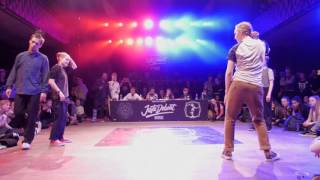 Spazm & Inxi vs Popping Kozo & Max – JUSTE DEBOUT NORDIC 2016 POPPIN SEMI FINAL