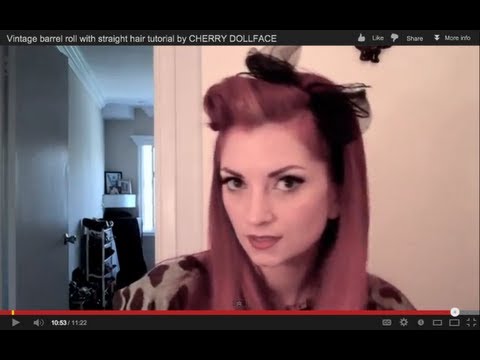 cherry dollface - Here is a tutorial for you gals that have a hard time holding curl! Sorry the light is a bit weird-- new bathroom and was working out the lighting kinks. To ...