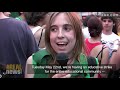 With the highest unemployment rate in Europe, the Spanish people take to the streets in Madrid and elsewhere to mark one year since the massive demonstrations that caused ripples around the world. They're calling for a global revolution, but who will respond?