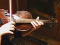 Violin solo sound sample, Meditation from Thais