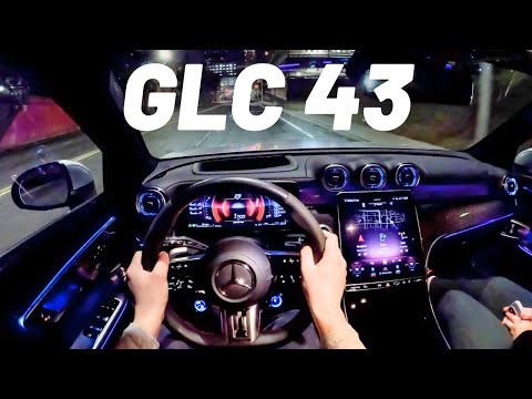 2025 Mercedes GLC 43 AMG | POV Night Drive