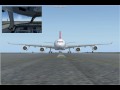 FSX: 'Turkish Airlines' Airbus A380-600 Takes Departs From Charles De-Gaulle