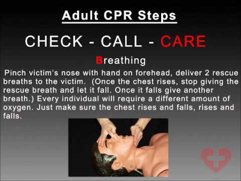how to perform cpr step by step