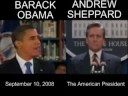 obama's line from september 10, 2008 sounds similar to michael douglas's line when he played president andrew sheppard.