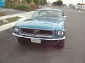 1968 Blue Mustang For Sale
