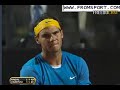 Rafa vs Hanescu - Tough game in Rome 2010