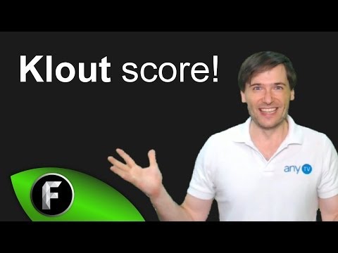 how to know klout score