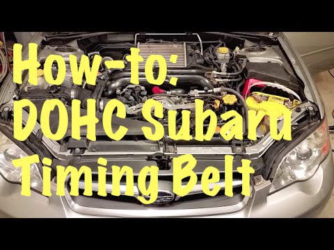 how to change impreza timing belt