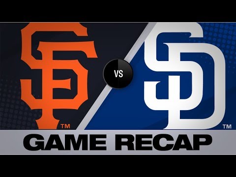 Video: Giants power past Padres with 13-run outburst | Giants-Padres Game Highlights 7/1/19