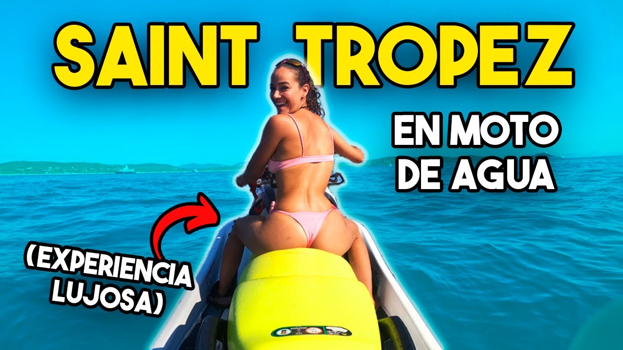 ¿MOTO de AGUA o HIDROPEDRAL? // El lujo de las Playas en SAINT-TROPEZ
