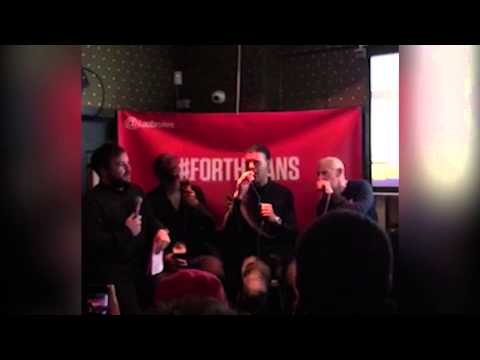 Ian Wright, Peter Reid, Chris Kamara, Singing | #forthefans